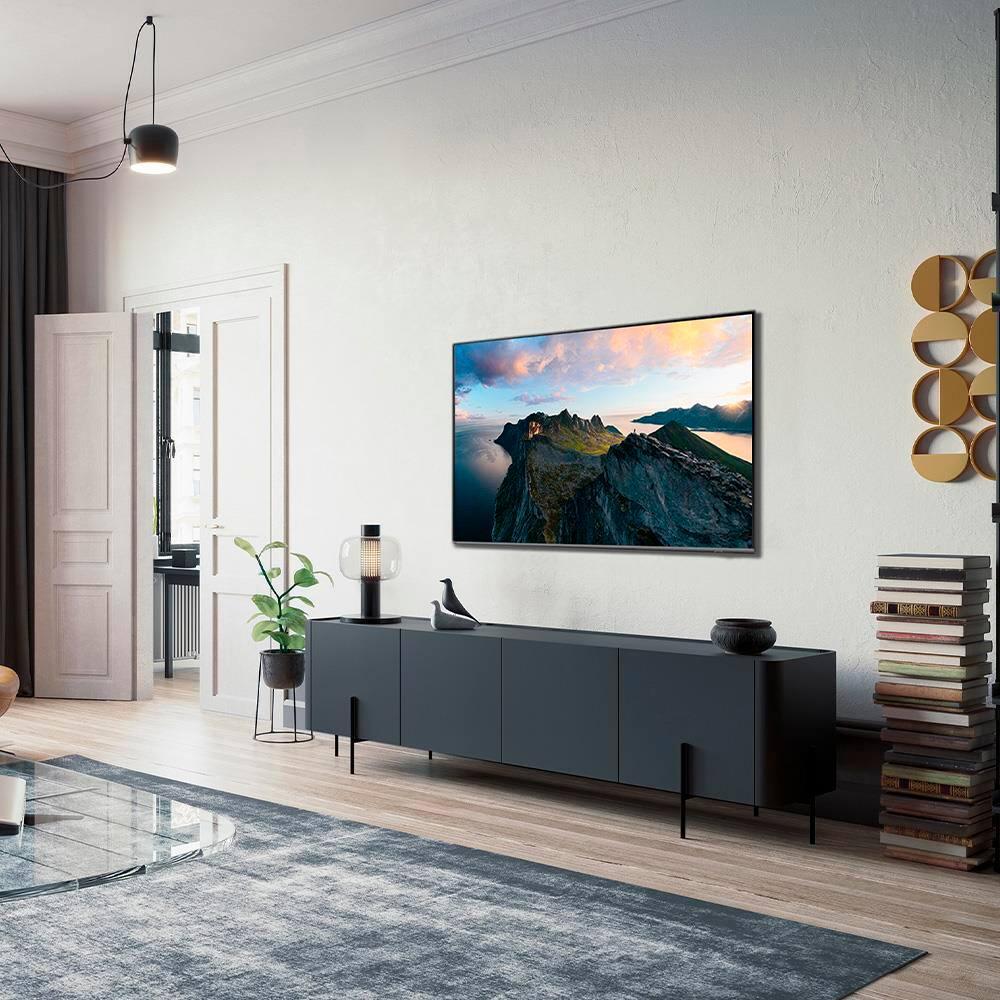 Smart TV 75" QLED 4K Samsung QN75Q70DAGXZD com Pontos Quânticos, Upscaling, Gaming Hub, Design AirSlim, Alexa built in e Painel até 120Hz - 3