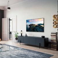 Smart TV 75" QLED 4K Samsung QN75Q70DAGXZD com Pontos Quânticos, Upscaling, Gaming Hub, Design AirSlim, Alexa built in e Painel até 120Hz - 3