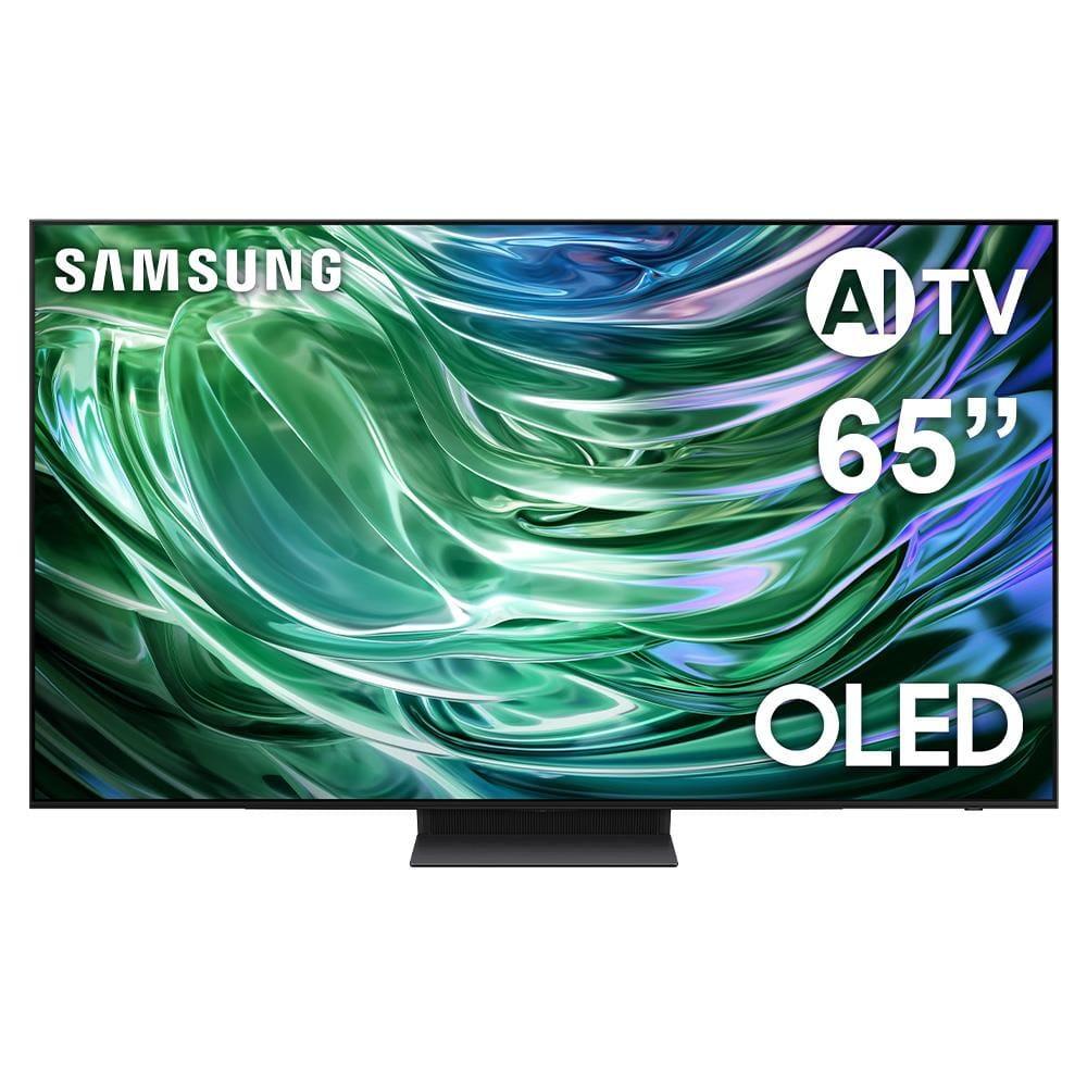 Smart TV 65" OLED 4K Samsung QN65S90DAEXZD Mini LED com Design LaserSlim, A,I Energy Mode Dolby Atmos®, Alexa Built in e Painel até 144hz - 1
