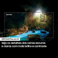 Smart TV 65" OLED 4K Samsung QN65S90DAEXZD Mini LED com Design LaserSlim, A,I Energy Mode Dolby Atmos®, Alexa Built in e Painel até 144hz