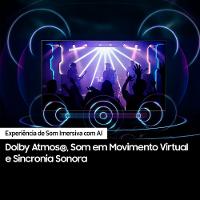 Smart TV 65" OLED 4K Samsung QN65S90DAEXZD Mini LED com Design LaserSlim, A,I Energy Mode Dolby Atmos®, Alexa Built in e Painel até 144hz - 6