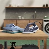 Ferro de Passar a Vapor e a Seco Electrolux Experience Care ESI60 com Spray, Base Cerâmica e Tecnologia PowerVapour – Azul Marinho - 6