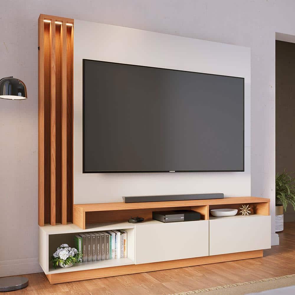 Estante Home Colibri Humaitá com 180 cm de Largura, Ideal para TV de Até 65” - 1
