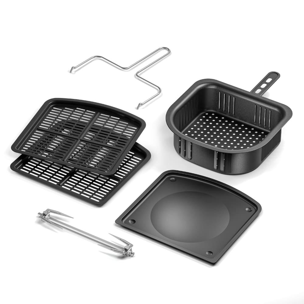 Fritadeira Elétrica Air Fryer Oven Electrolux EAF90 Experience Digital Rita Lobo 12L Grafite - 15