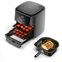 Fritadeira Elétrica Air Fryer Oven Electrolux EAF90 Experience Digital Rita Lobo 12L Grafite - 14