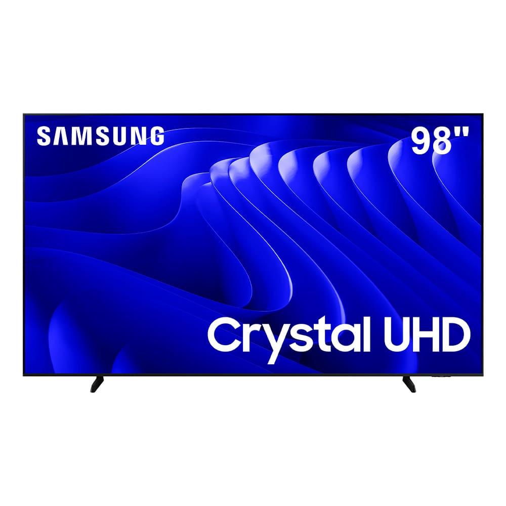Smart TV 98" Samsung Crystal UHD 4K UN98DU9000 com Wi-Fi integrado, Bluetooth, Gaming Hub, Alexa e Som em Movimento Virtual - 1