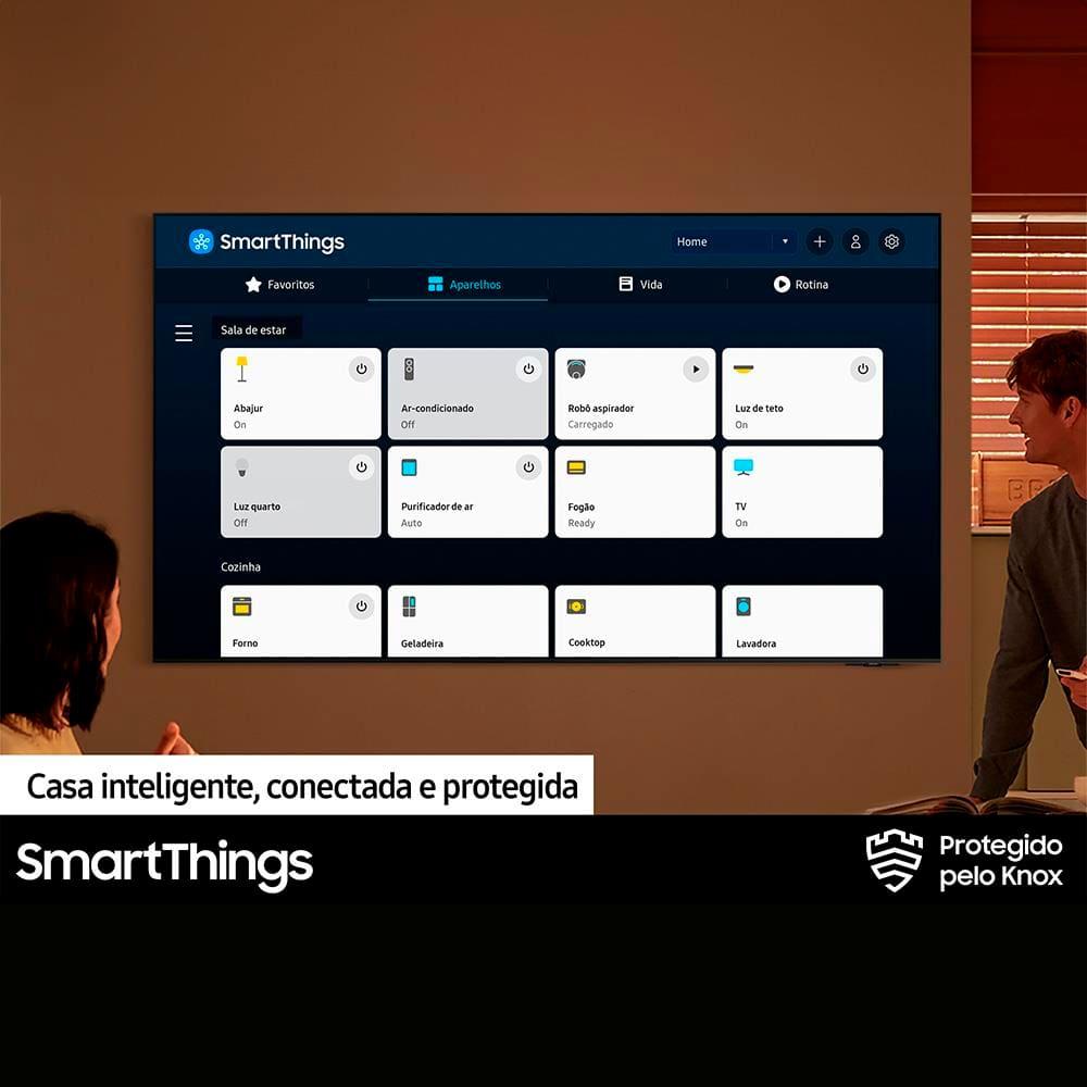 Smart TV 98" Samsung Crystal UHD 4K UN98DU9000 com Wi-Fi integrado, Bluetooth, Gaming Hub, Alexa e Som em Movimento Virtual - 6