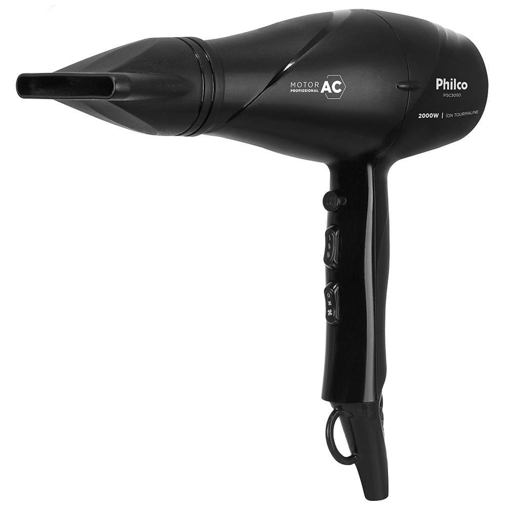 Secador de Cabelos Philco PSC3050 com Íon Tourmaline Motor AC Profissional Preto – 2000W - 3