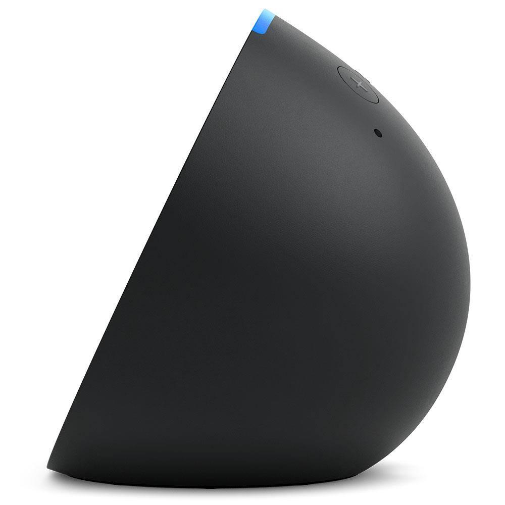 Smart Speaker Echo Pop Compacto com Som Envolvente e Alexa - Preto - 6