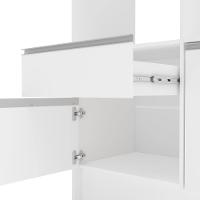 Cozinha Compacta Politorno Mov Evora MDP com 6 portas, 1 Gaveta e 1 Prateleira - 182cm de largura - 3