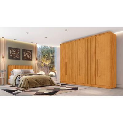 Guarda-Roupa Europa Mademarques Sicilia 6 Portas 4 Gavetas 15 prateleiras 210cm