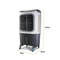 Climatizador de Ar Britânia BCL70 4 em 1 Frio com 3 Velocidades e 250W - Cinza e Branco - 9