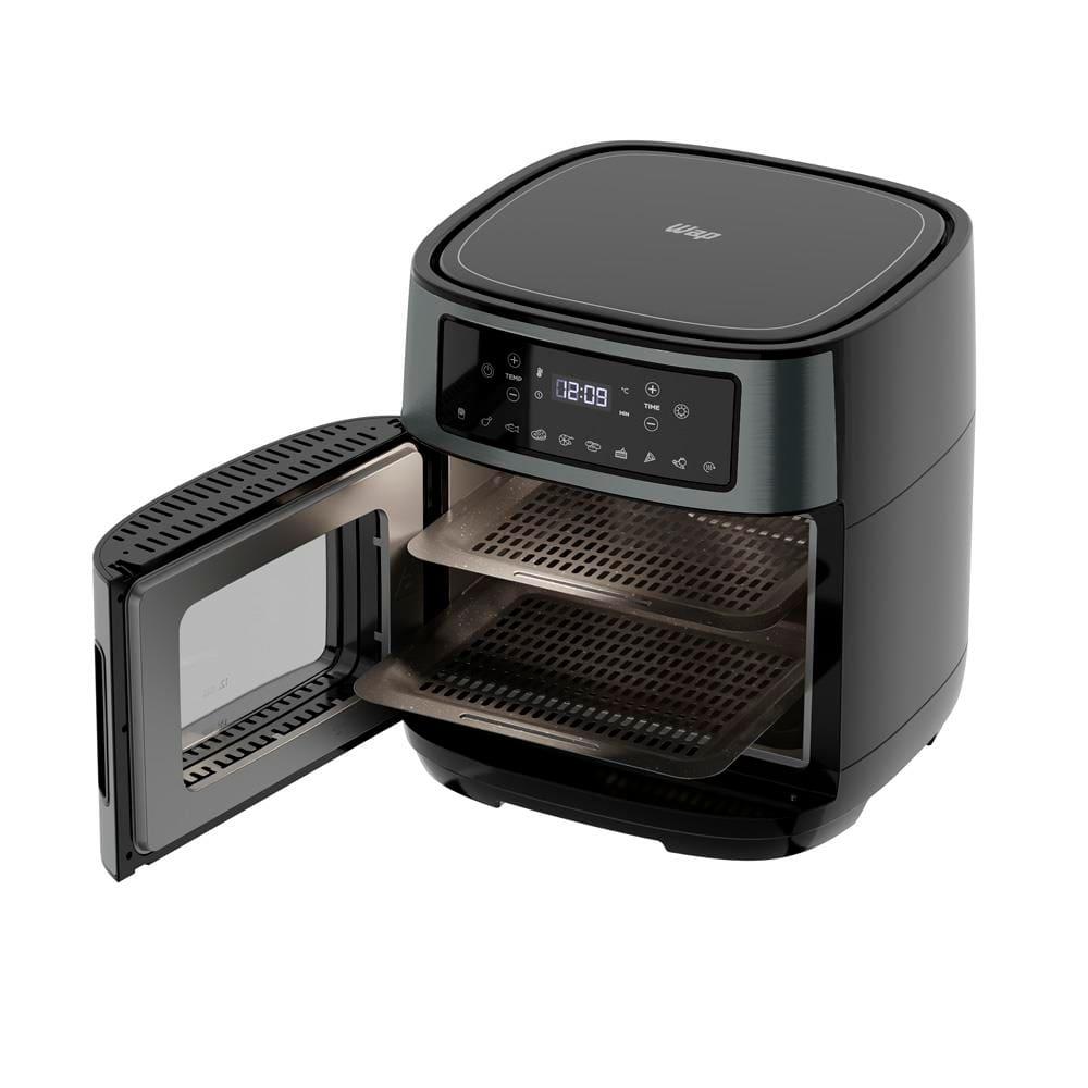 Fritadeira Elétrica Sem Óleo Air Fryer WAP Oven WAOD2 Antiaderente 12 litros 1800W Black Inox - 4