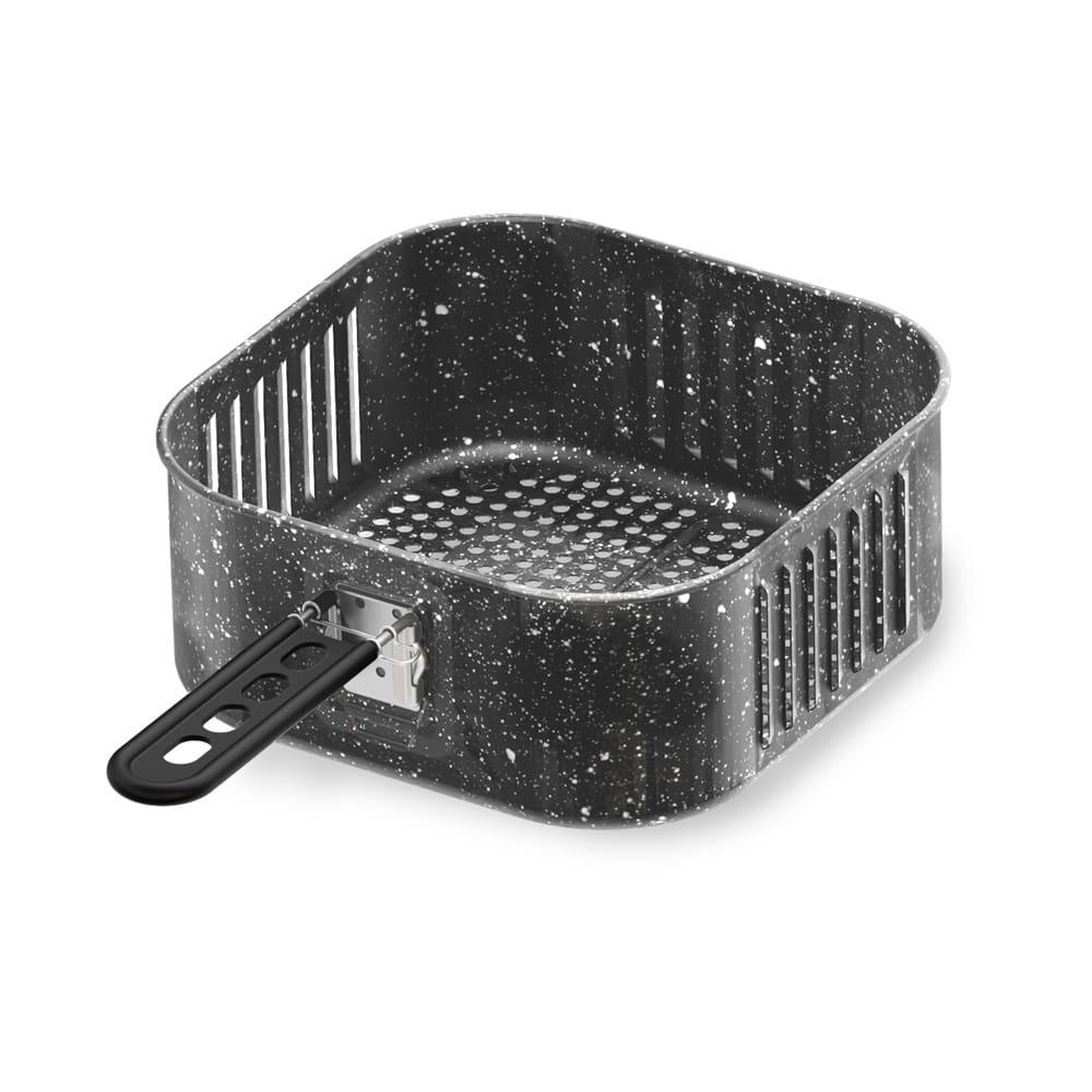 Fritadeira Elétrica Sem Óleo Air Fryer WAP Oven WAOD2 Antiaderente 12 litros 1800W Black Inox - 5