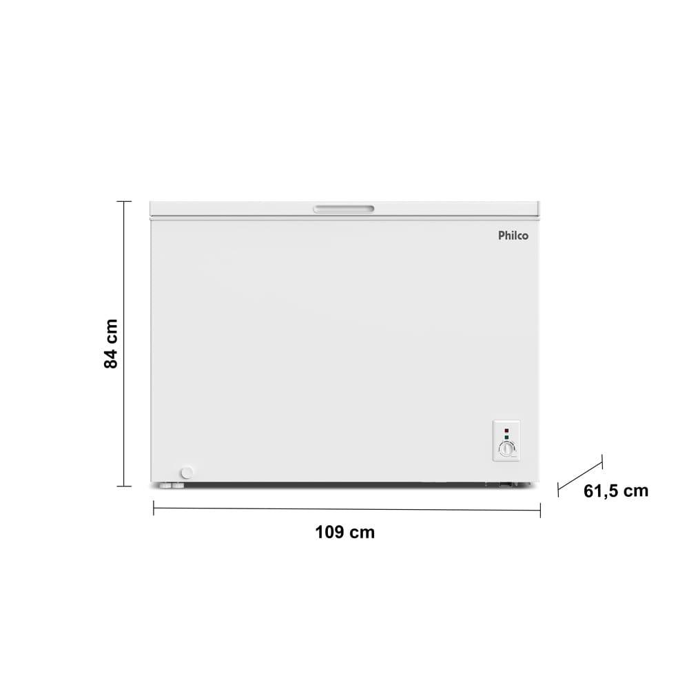 Freezer Horizontal Philco PFH300B com Degelo Manual e Dupla Função - 299 L - 4