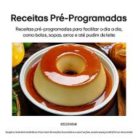 Forno Micro-ondas LG MS3094NRA com visual NeoChef e Limpa Fácil – Espelhado - 8