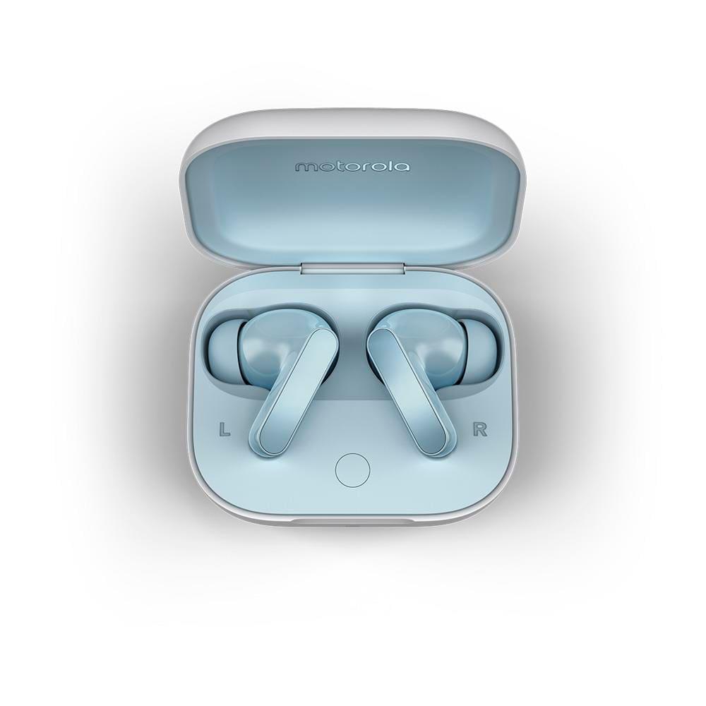 Fone de ouvido Sem Fio Bluetooth Motorola Moto Buds Cancelamento de Ruído Ativo - Light Blue - 2