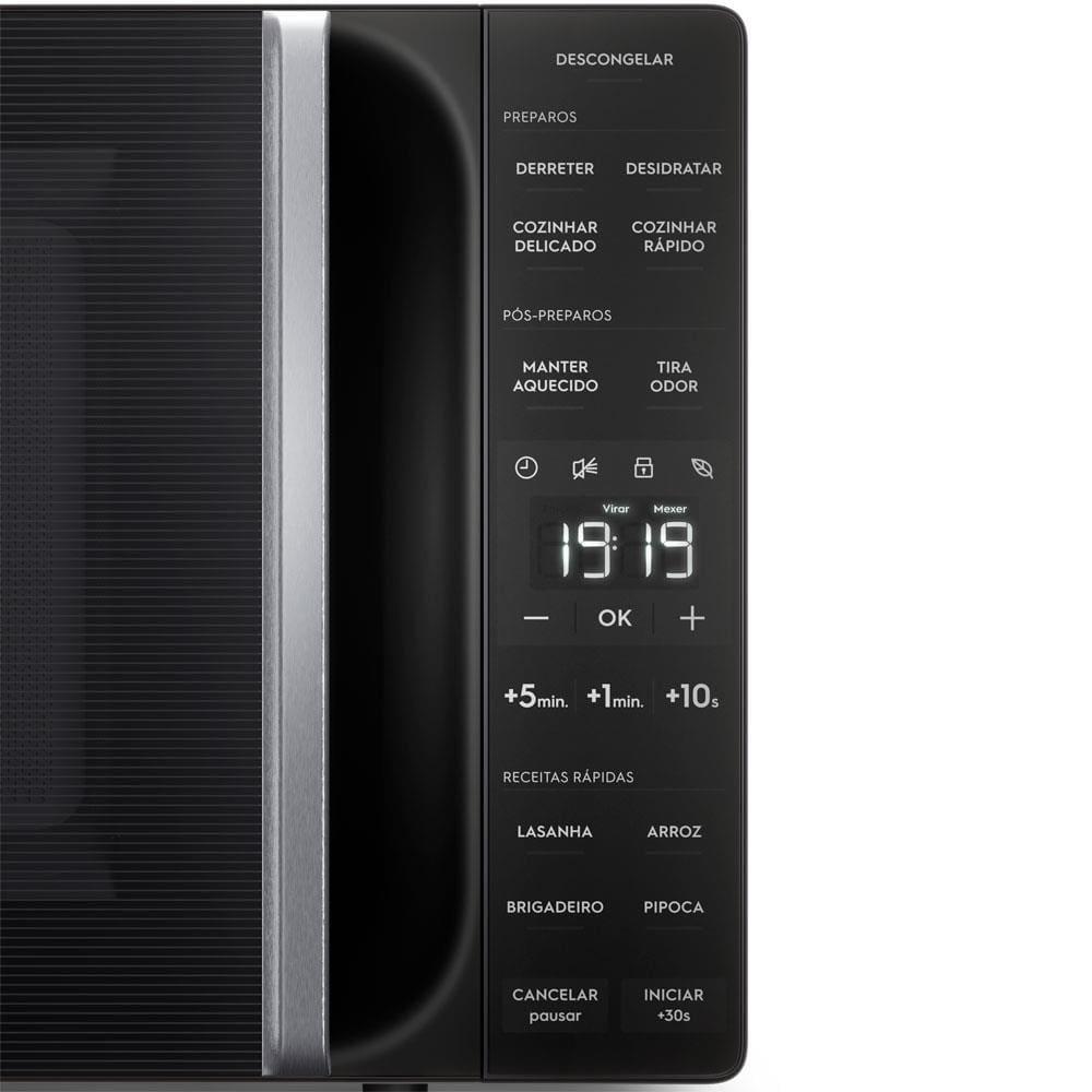 Forno de Micro-ondas Electrolux Efficient ME23P com Descongelamento Assistido Preto - 23L - 3