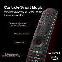 Smart TV 4K 65" LG NanoCell 65NANO80T com Processador a5 Ger7 AI, Hub de Esportes, Alexa/Chromecast integrado, webOS 24 e Controle Smart Magic - 7