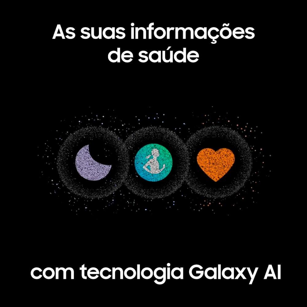 Smartwatch Samsung Galaxy Watch7 BT 44mm Verde Tela Super AMOLED de 1.47", Bluetooth, Wi-Fi, GPS, NFC e Google Wear OS - 6