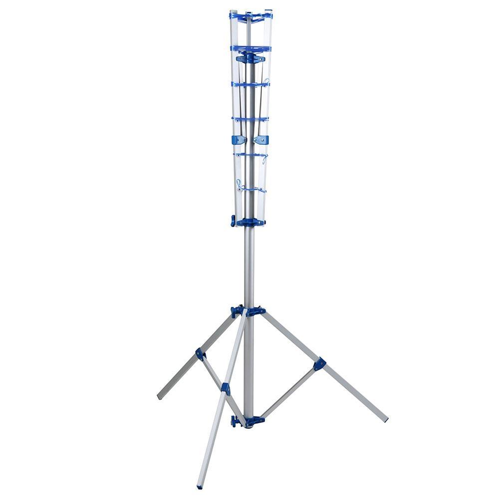 Varal de Chão Parabólico Mor 006052 em Alumínio - Prata/Azul - 3