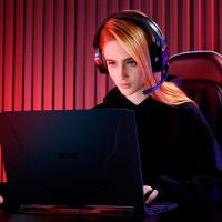 Notebook Gamer Acer Nitro 5 Core i5-11400H 8GB 512GB SSD Tela 15.6” IPS Full HD 144Hz Linux Gutta AN515-57-57XQ - 7