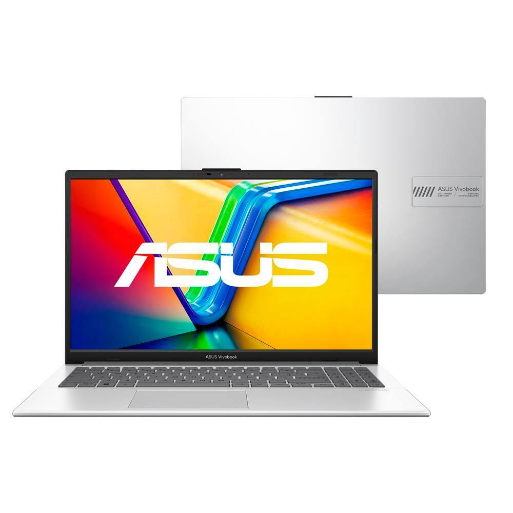 Notebook ASUS Vivobook Go 15 Intel Core i3 N305 8GB RAM 256GB SSD Tela LED Full HD 15,6” Windows 11 Home - E1504GA-NJ434W - 1