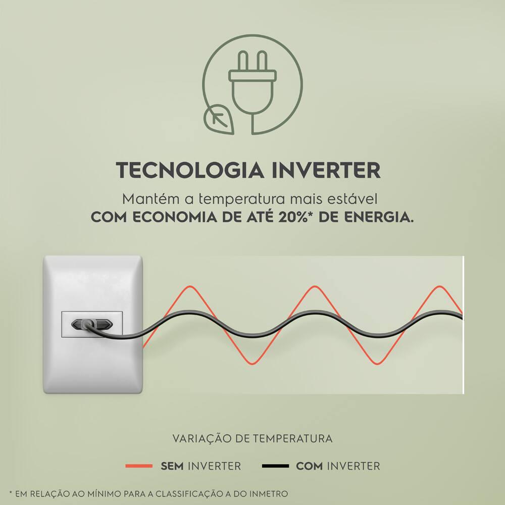 Freezer Vertical Electrolux FEI23 Cycle Defrost Inverter com 1 Porta reversível, Pés Niveladores - 197 litros - 3