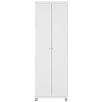Armário Multiuso Bartira Gigante com 2 Portas e 5 Prateleiras - Branco Fosco - 2