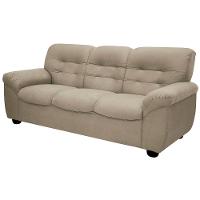 Sofá de 3 Lugares Linoforte Stillus II com 204 cm de Largura e Revestido em Tecido Suede - 2