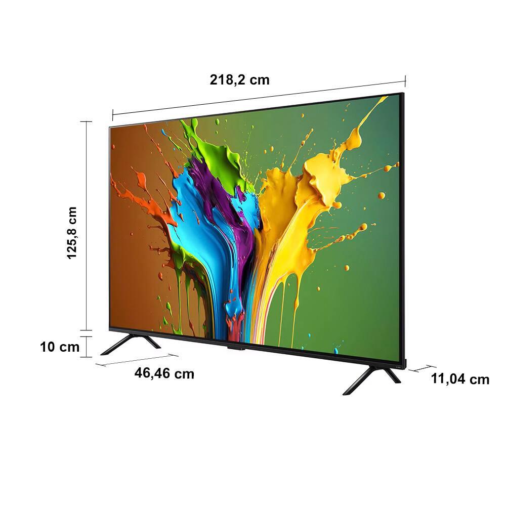 Smart TV 98" Ultra HD 4K QNED LG Gigante 98QNED89T, Processador a8 AI, Painel 120Hz, Quantum Dot Nanocell, FreeSync e webOS 24 - 6