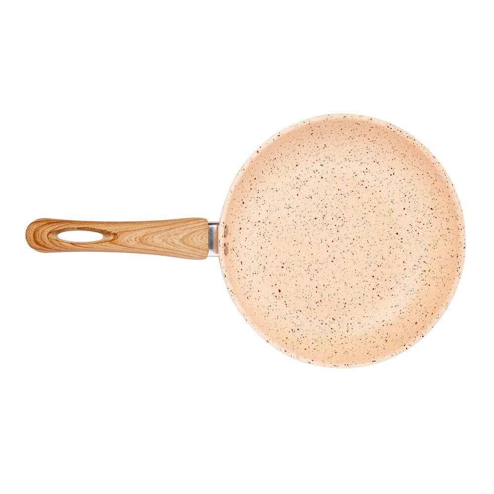 Frigideira de Indução Lyor em Alumínio com Revestimento Cerâmico Granilite Bege – 24cm - 5