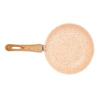 Frigideira de Indução Lyor em Alumínio com Revestimento Cerâmico Granilite Bege – 24cm - 5