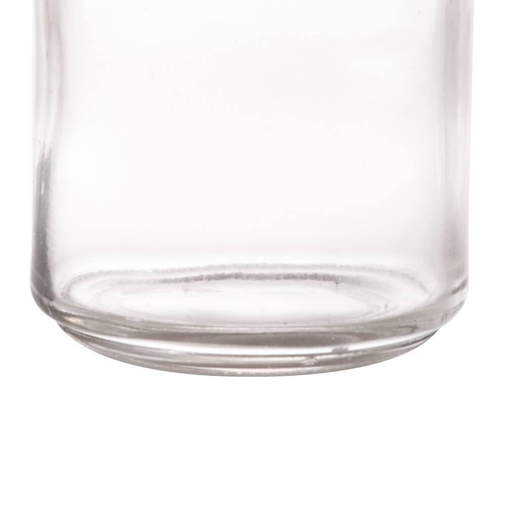 Porta Tempero de Vidro Lyor com Colher de Bambu e Tampa de Rolha – 310ml - 6