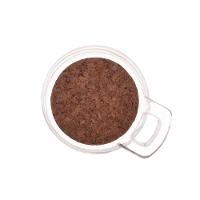 Porta Tempero de Vidro Lyor com Colher de Bambu e Tampa de Rolha – 310ml - 2