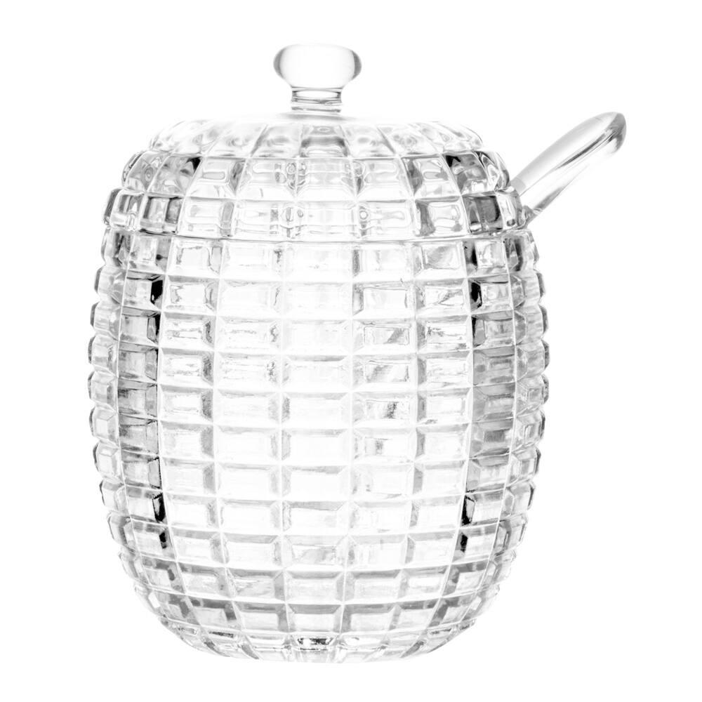 Açucareiro Lyor com Colher e Tampa Colméia – 210ml - 4