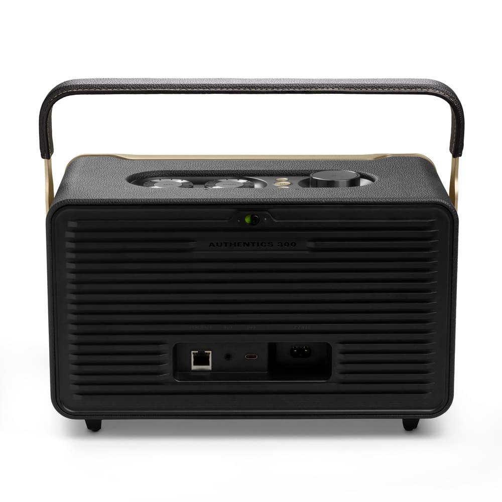 Caixa de Som Portátil JBL Authentics 300 com Alça, Bluetooth e Wi-Fi 100W RMS - Preta - 1