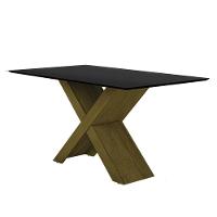 Mesa de Jantar Retangular Dobuê Dubai Light 160x90cm com 6 Cadeiras Estofadas Revestidas em Tecido Veloplus - 2