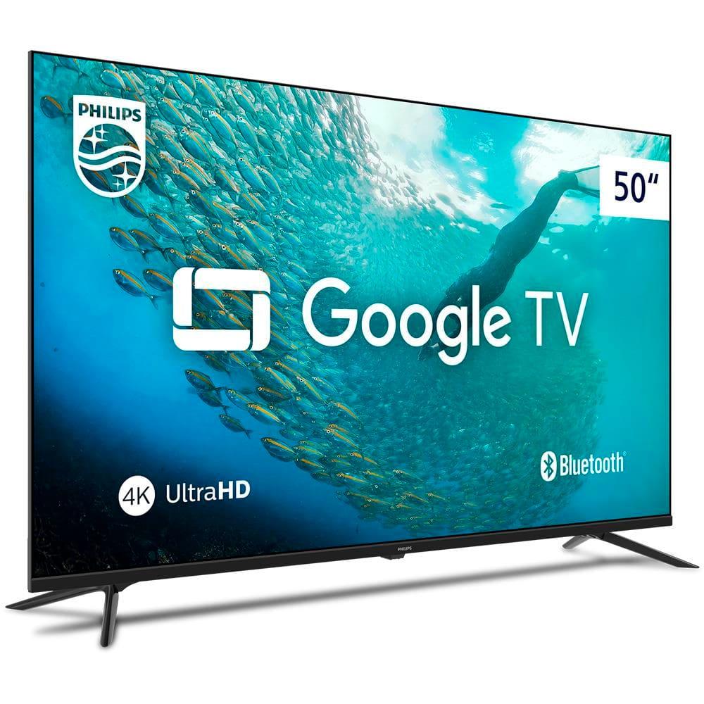 Smart TV LED 50" Ultra HD 4K Philips 50PUG7019 com Google TV, Comando de Voz, Wi-Fi, Entradas HDMI e USB - 2