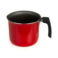 Conjunto de Panelas 4 Peças Multiflon Essencial com Revestimento Antiaderente Ultra7 e Tampas de Vidro - Vermelho - 5