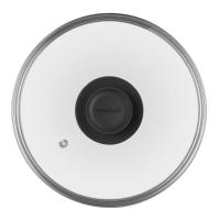 Conjunto de Panelas 4 Peças Multiflon Essencial com Revestimento Antiaderente Ultra7 e Tampas de Vidro - Vermelho - 6