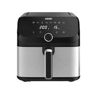 Fritadeira Elétrica Sem Óleo Air Fryer Arno AFD7 7,5L Mega Digital – Inox/Preta - 1