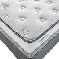 Colchão Queen Size Herval Silver com Pillow Top e Molas Ensacadas 30x158x198cm - Cinza - 2