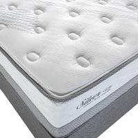 Colchão Casal Herval Silver com Pillow Top e Molas Ensacadas 30x138x188cm - Cinza - 2