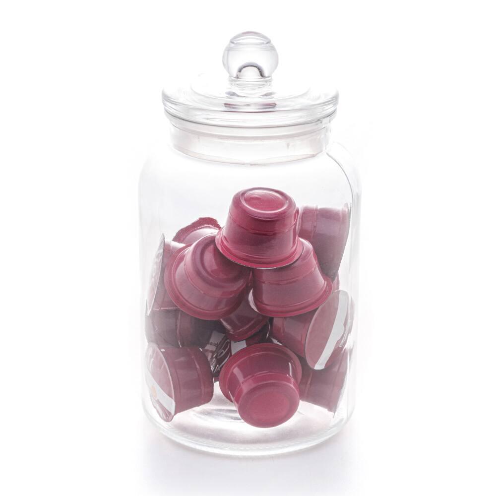 Porta Mantimento de Vidro Lyor Arena com Tampa - 1,1 litros - 3