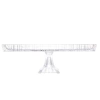 Travessa de Cristal Lyor Dragon com Pé - 10,5x15x34cm (AxLxP) - 2