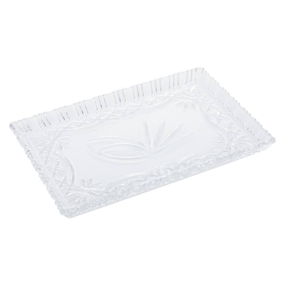 Travessa de Cristal Lyor Janine - 3x20x30cm (AxLxP) - 1