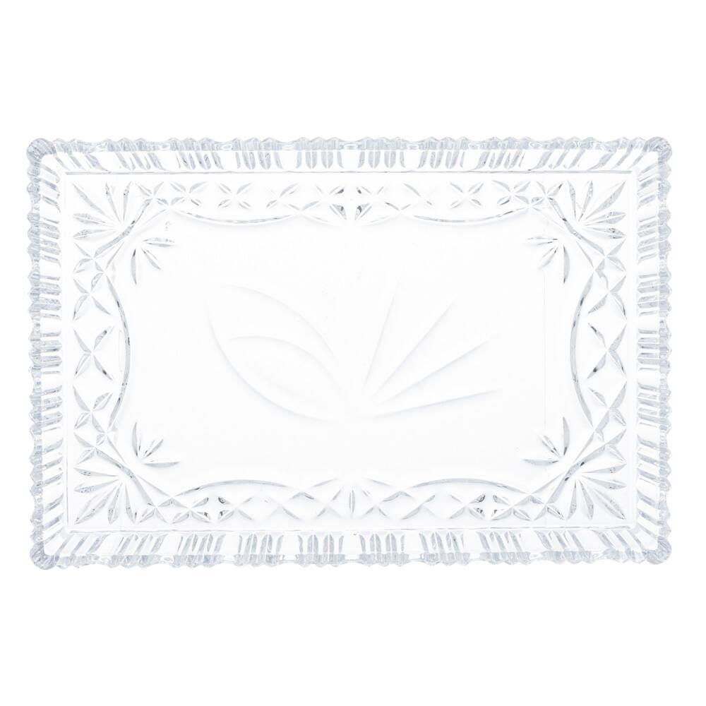 Travessa de Cristal Lyor Janine - 3x20x30cm (AxLxP) - 4