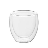 Conjunto de Copos Lyor Modern para Café com Parede Dupla em Vidro Borossilicato 80ml – 2 Peças