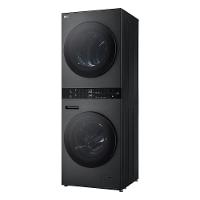 Lavadora e Secadora LG WK14BS6 WashTower 14kg TurboWash 360° AI ThinQ Black Inox - 3